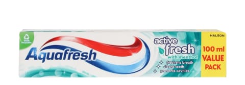 ⁨Aquafresh Active Fresh Pasta do Zębów 100 ml⁩ w sklepie Wasserman.eu