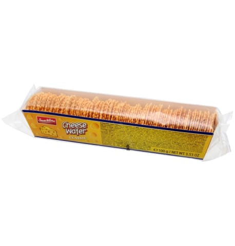 ⁨Snackline Wafle Serowe 100 g⁩ w sklepie Wasserman.eu