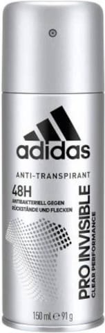 ⁨Adidas Men Pro Invisible Antyperspirant Spray 150 ml⁩ w sklepie Wasserman.eu