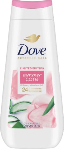 ⁨Dove Summer Care mit Rosen- & Aloe Vera Żel pod Prysznic 225 ml⁩ w sklepie Wasserman.eu