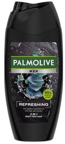 ⁨Palmolive Men Refreshing 3-in-1 Żel pod Prysznic 220 ml⁩ w sklepie Wasserman.eu