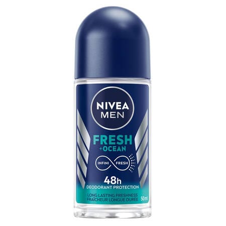 ⁨Nivea Men Fresh Ocean Dezodorant Roll-On 50 ml⁩ w sklepie Wasserman.eu