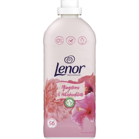 ⁨Lenor Pfingstrose & Hibiskusblüte Płyn do Płukania 56 prań DE⁩ w sklepie Wasserman.eu