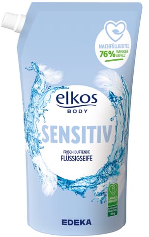 ⁨Elkos Sensitive Mydło w Płynie 1 l⁩ w sklepie Wasserman.eu