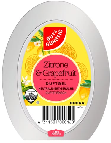 ⁨G&G Zitrone & Grapefruit Odświeżacz Powietrza 150 g⁩ w sklepie Wasserman.eu