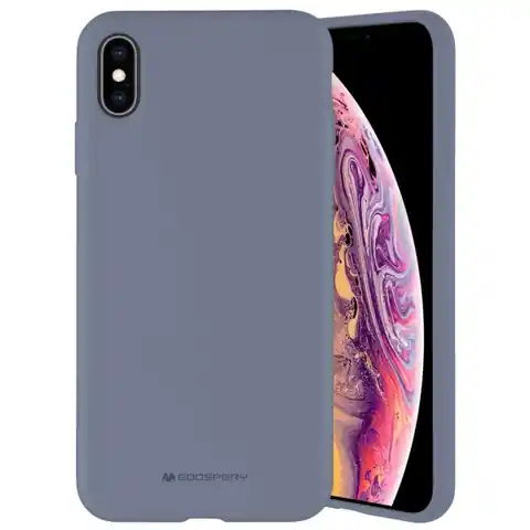⁨Mercury Silicone iPhone 7/8/SE 2020 / SE 2022 lawendowy/lavender gray⁩ w sklepie Wasserman.eu