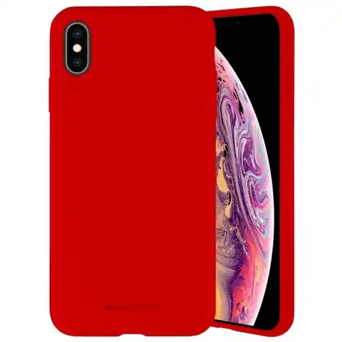⁨Mercury Silicone iPhone 15 Pro 6,1" czerwony/red⁩ w sklepie Wasserman.eu