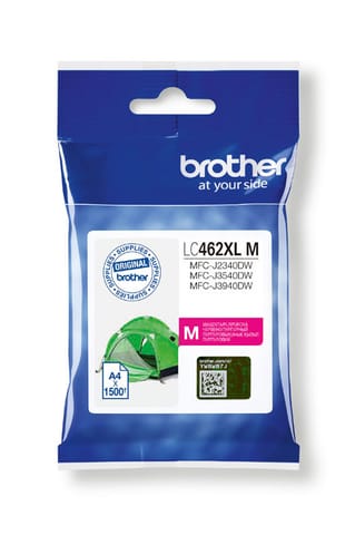 ⁨Brother Original Ink/Ink LC-462XLM, Magenta, 1500s, Brother MFC J2340DW, MFC J3540DW, MFC J3940DW⁩ at Wasserman.eu