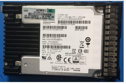 ⁨Hewlett Packard Enterprise SSD 3.84TB 12G SFF SAS RI SC⁩ w sklepie Wasserman.eu