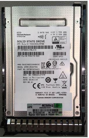 ⁨Hewlett Packard Enterprise SPS-DRV SSD 3.84TB SFF SAS⁩ w sklepie Wasserman.eu