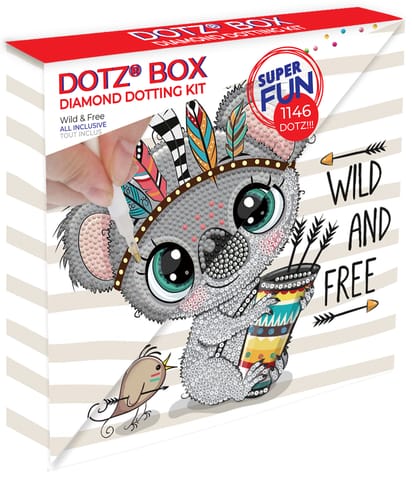 ⁨DIAMOND DOTZ DOTZ BOX WILD AND FREE⁩ w sklepie Wasserman.eu