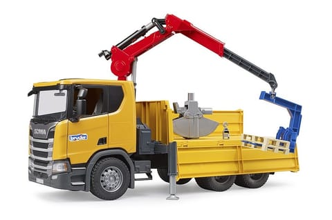 Pojazd Scania Super 560R Ciężarówka z dźwigiem i paletami w sklepie Wasserman.eu