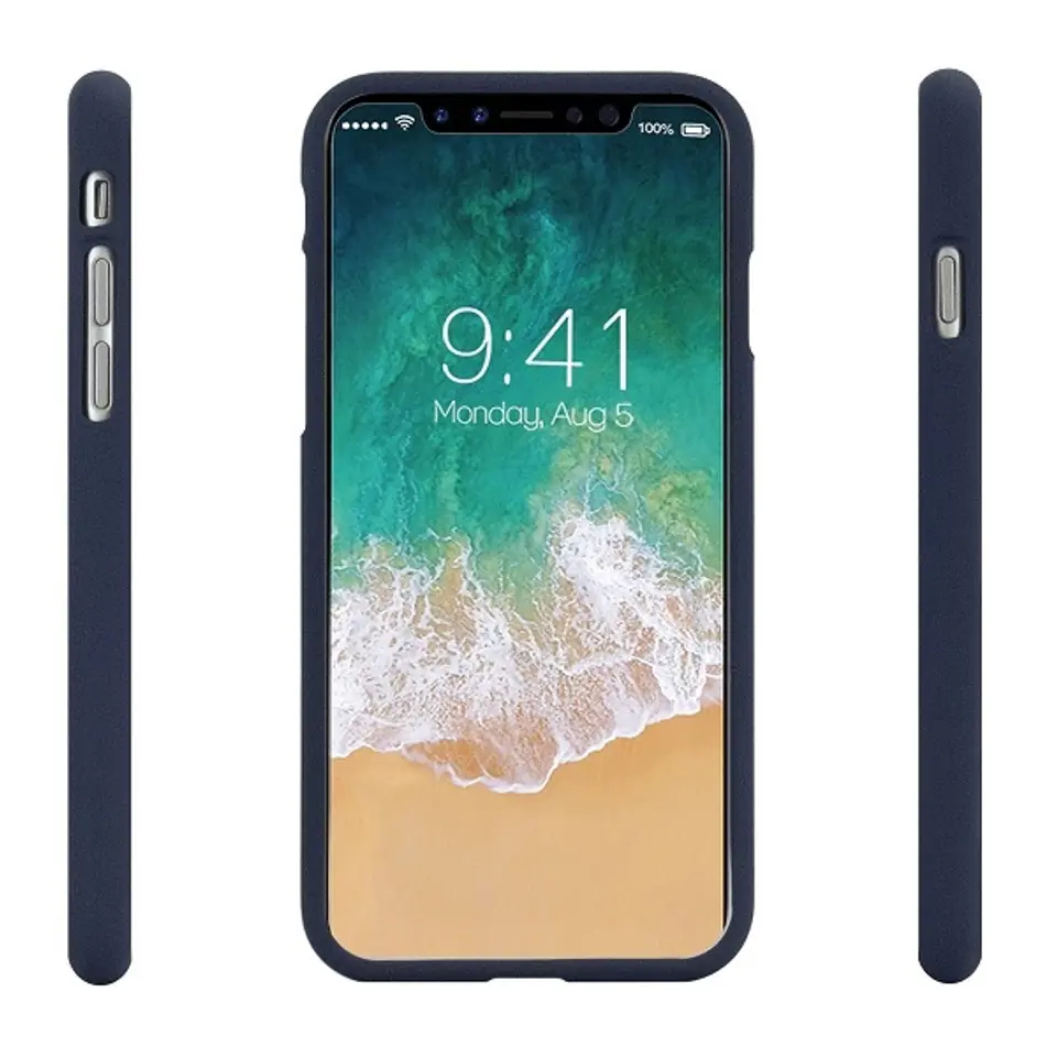 ⁨Mercury Soft Huawei Mate 20 niebieski /midnight blue⁩ w sklepie Wasserman.eu