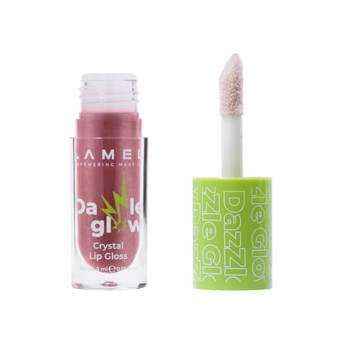 ⁨LAMEL Crystal Lip Gloss Błyszczyk do ust Dazzle Glow nr 404  5 ml⁩ w sklepie Wasserman.eu
