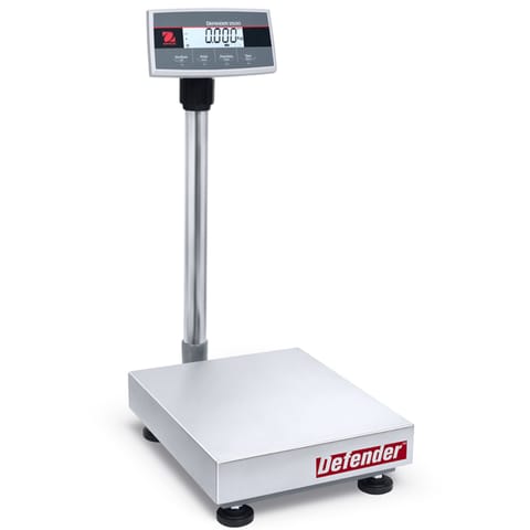 ⁨Waga platformowa magazynowa z legalizacją OHAUS DEFENDER 2500 LCD 40x50cm 60Kg / 20g⁩ w sklepie Wasserman.eu
