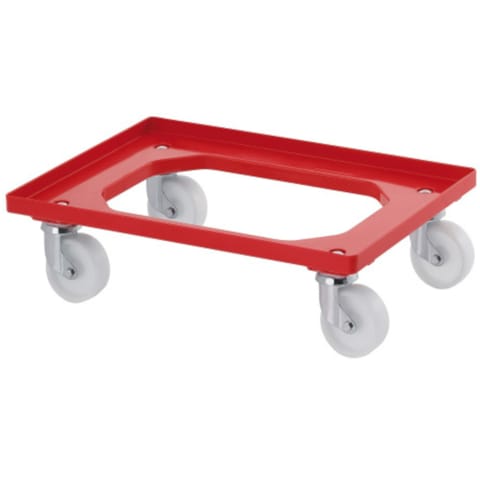 Wózek transportowy do skrzynek pojemników EUR 60x40cm w sklepie Wasserman.eu
