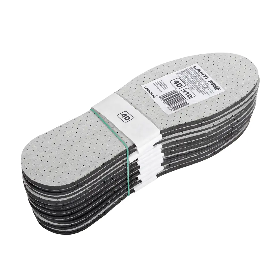 ⁨Insoles for antiperspirant shoes, 10 pairs, "45", lahti⁩ at Wasserman.eu