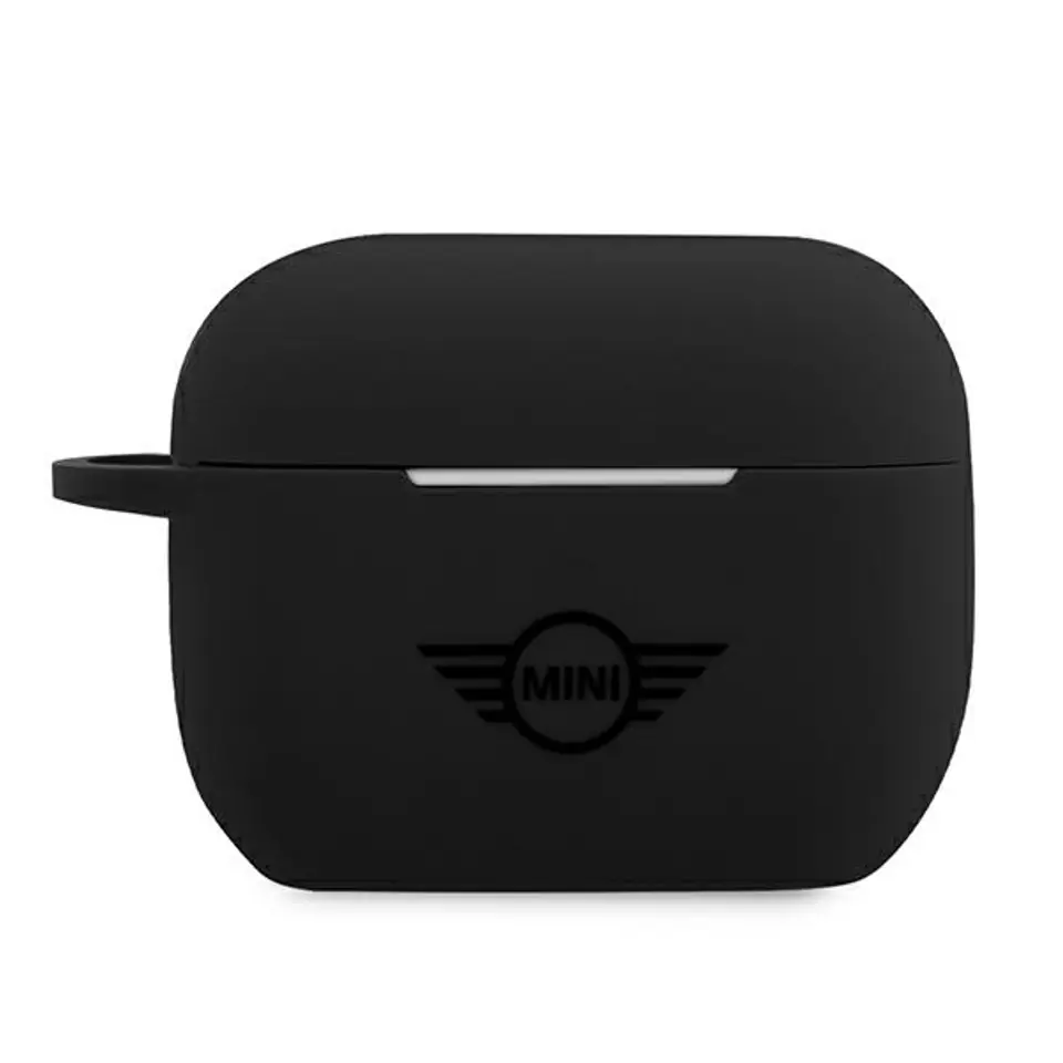 ⁨Mini MIACAPSLTBK AirPods Pro cover black/black hard case Silicone Collection⁩ at Wasserman.eu