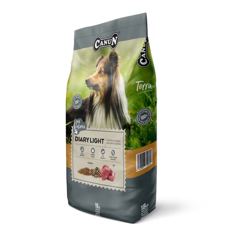 ⁨Canun Terra Diary Light (BASIQUE) 18 kg karma dla psich seniorów⁩ w sklepie Wasserman.eu