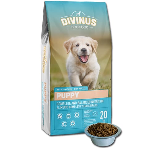 ⁨DIVINUS Puppy Chicken - dry dog food - 20 kg⁩ at Wasserman.eu