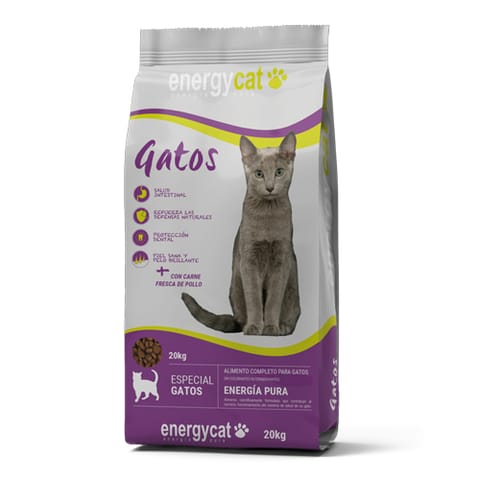 ⁨Energycat dla kotów dorosłych 20kg⁩ w sklepie Wasserman.eu