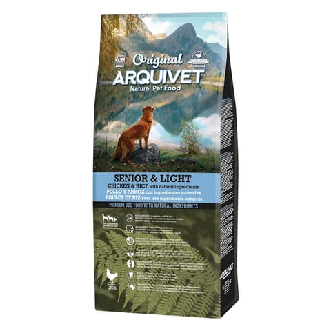 ⁨Arquivet Original Senior & Light kurczak z ryżem 12 kg⁩ w sklepie Wasserman.eu