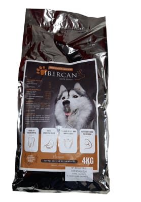 ⁨IBERCAN dla psów dorosłych z wołowiną  i wieprzowiną iberyjską 4KG⁩ w sklepie Wasserman.eu