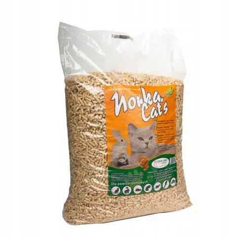 Norka Cats żwirek drewniany 8,5l w sklepie Wasserman.eu