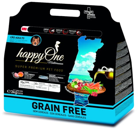 ⁨HappyOne Grain-Free Mediterraneum sardynka 3kg⁩ w sklepie Wasserman.eu