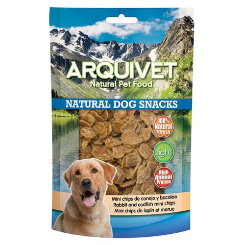 ⁨ARQUIVET Talarki z królika i dorsza 100g⁩ w sklepie Wasserman.eu