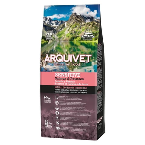 ⁨ARQUIVET Sensitive łosoś z ziemniakami 12 kg⁩ w sklepie Wasserman.eu