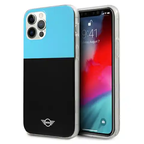 ⁨Mini MIHCP12MPCUCBLB iPhone 12/12 Pro 6,1" niebieski/blue hard case Color Block⁩ w sklepie Wasserman.eu