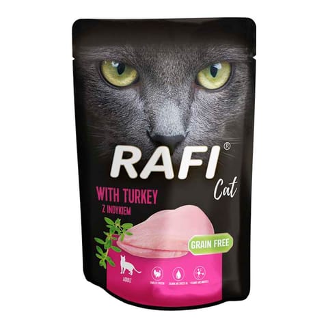 ⁨Rafi Cat saszetka indyk 100 g⁩ w sklepie Wasserman.eu