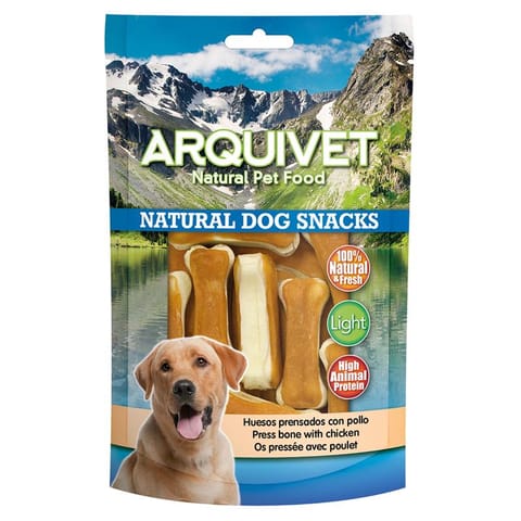 ⁨ARQUIVET Prasowane kostki z kurczaka 100g⁩ w sklepie Wasserman.eu