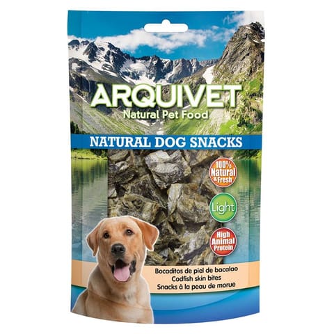 ⁨ARQUIVET Skóra z dorsza kostki 70g⁩ w sklepie Wasserman.eu