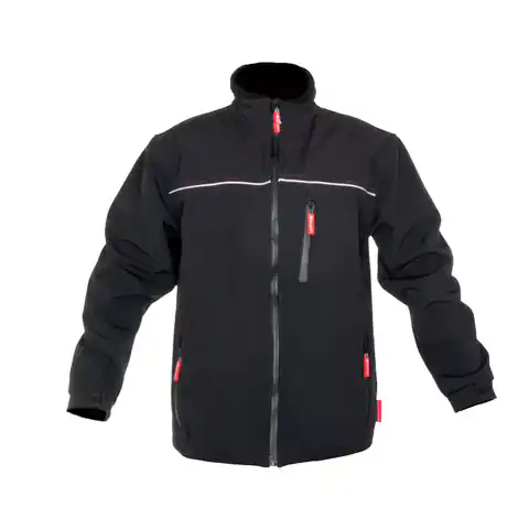 ⁨Softshell jacket, black, size. 2xl, ce, lahti⁩ at Wasserman.eu