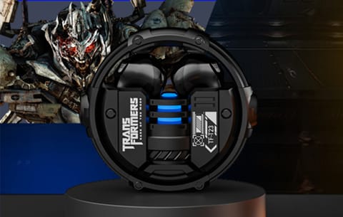 ⁨Słuchawki TWS Transformers TF-T23 (Czarne)⁩ w sklepie Wasserman.eu