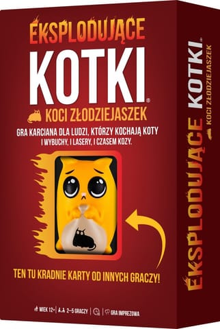 Gra Eksplodujące Kotki Koci złodziejaszek w sklepie Wasserman.eu