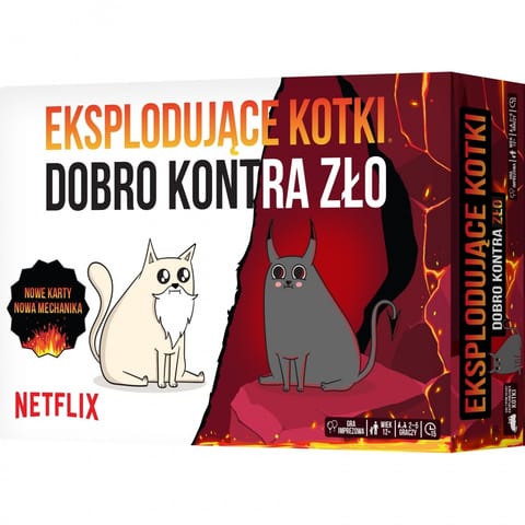 Gra Eksplodujące Kotki Dobro kontra Zło w sklepie Wasserman.eu
