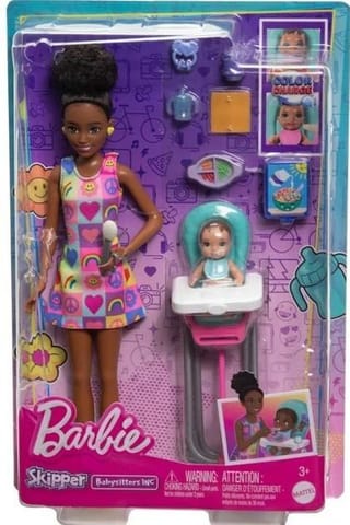 ⁨Barbie Skipper zestaw opiekunka HTK34⁩ w sklepie Wasserman.eu