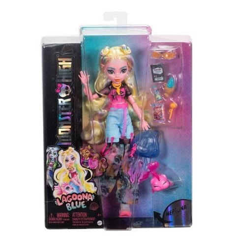 ⁨Monster High Lagoona Blue Lalka podstawowa HXH75⁩ w sklepie Wasserman.eu