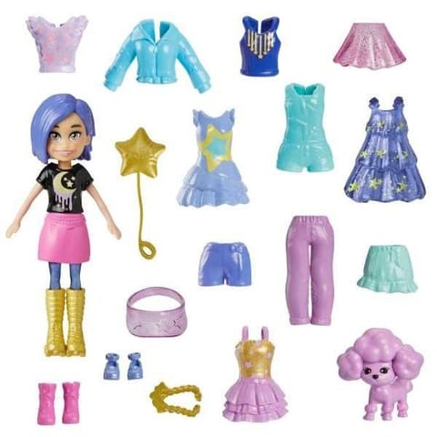 ⁨Polly Pocket Lalka + ubranka asortyment HKV93⁩ w sklepie Wasserman.eu