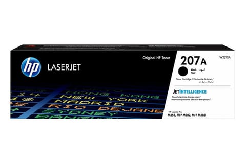 ⁨HP 207A Black Original LaserJet Toner Cartridge⁩ at Wasserman.eu