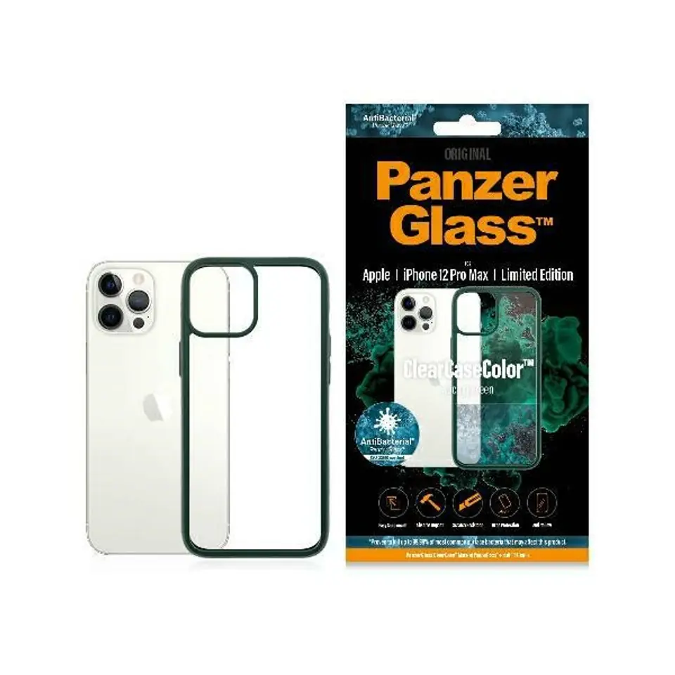 ⁨PanzerGlass ClearCase iPhone 12 Pro Max Racing Green AB⁩ at Wasserman.eu
