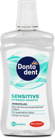 ⁨Dontodent Sensitive Płyn do Płukania Ust 500 ml.⁩ w sklepie Wasserman.eu