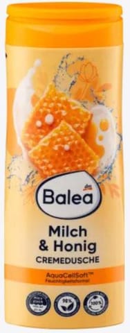 ⁨Balea Milch & Honig Żel pod Prysznic 300 ml⁩ w sklepie Wasserman.eu