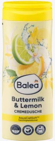 ⁨Balea Buttermilk & Lemon Żel pod Prysznic 300 ml⁩ w sklepie Wasserman.eu