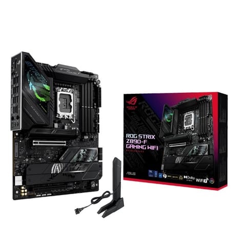 ⁨ASUS ROG STRIX Z890-F GAMING WIFI Intel Z890 LGA 1851 (Socket V1) ATX motherboard⁩ at Wasserman.eu