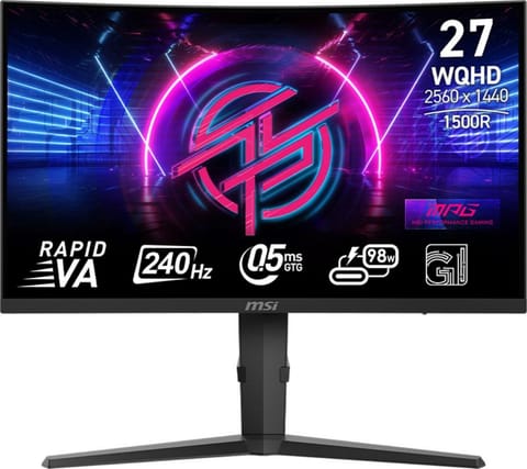 ⁨Monitor MSI MPG 275CQRXF (27" /Rapid VA /240Hz /2560 x 1440 /Czarny)⁩ w sklepie Wasserman.eu