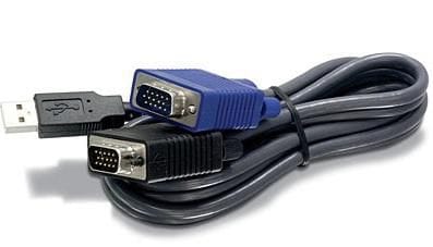 ⁨TRENDnet 10ft USB/VGA KVM cable⁩ w sklepie Wasserman.eu